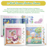 IQBoost Series: Enhance Kids' Cognitive Skills with Objects and Scenes Recognition Practice Books Series Set style6