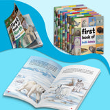 First Book of Animals 10-Book Set for Kids product image 7 showing printed book details for screen-free reading and learning