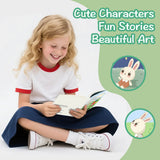 Bunny Counts Early Learning Book for Kids product image 7 showing printed book details for screen-free reading and learning