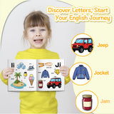 ALPHABET – A Fun A to Z Learning Book with Pictures (Saddle-Stitched Edition)
