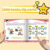 Ready Set School 6-Book Set for Kids product image 7 showing printed book details for screen-free reading and learning