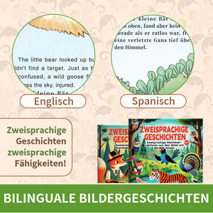 Engulf Your Children in English and German Bilingual Tales for Learning and Fun