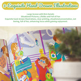 IQBoost Series: Enhance Kids' Cognitive Skills with Objects and Scenes Recognition Practice Books Series Set style6