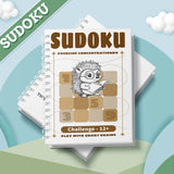 Intermediate and Advanced Level Logic Puzzles Workbook with Number Fill-Ins style9