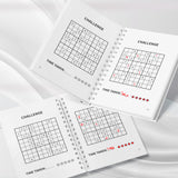 Intermediate and Advanced Level Logic Puzzles Workbook with Number Fill-Ins style9