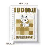 Intermediate and Advanced Level Logic Puzzles Workbook with Number Fill-Ins style9