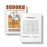 Intermediate and Advanced Level Logic Puzzles Workbook with Number Fill-Ins style9