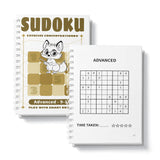 Intermediate and Advanced Level Logic Puzzles Workbook with Number Fill-Ins style9