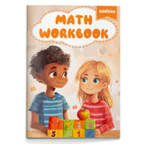 Addition Math Workbook for Kids cover