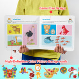 Picture Books with Activity Pages: Improving Children's Attention Span and Fine Motor Skills with Fun Exercises Series Set style2