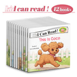 CoCo 12-Book Early Reader Set for Beginner Phonics and First Reading product image 9 showing printed book details for screen-free reading and learning