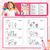 Printed doodle practice pages for fine motor skills, observation, and creativity