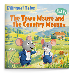 Bilingual Tales: The City Mouse and the Country Mouse – English & Spanish Storybook