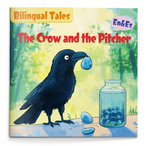 Bilingual Tales: The Thirsty Crow – English & Spanish Storybook