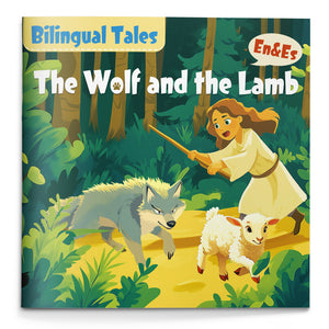 Bilingual Tales: The Wolf and the Lamb – English & Spanish Storybook