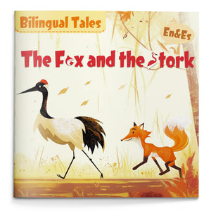 Bilingual Tales: The Fox and the Crane – English & Spanish Storybook