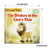 Bilingual Tales: The Donkey in the Lion's Skin – English & Spanish Storybook