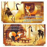 Bilingual Tales: The Fox and the Crane – English & Spanish Storybook