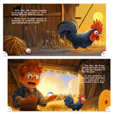 Bilingual Tales: The Rooster and the Jewel – English & Spanish Storybook