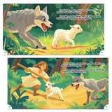 Bilingual Tales: The Wolf and the Lamb – English & Spanish Storybook