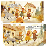 Bilingual Tales: The Donkey in the Lion's Skin – English & Spanish Storybook