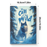 The Call of the Wild Classic Adventure Novel product image 6 showing printed book details for screen-free reading and learning
