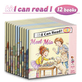 Mia 12-Book Early Reader Set for Phonics and First Reading product image 10 showing printed book details for screen-free reading and learning