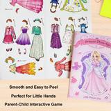 Little Princess Lisa Dress-Up Sticker Book product image 6 showing printed book details for screen-free reading and learning