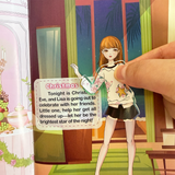 Little Princess Lisa Dress-Up Sticker Book product image 7 showing printed book details for screen-free reading and learning
