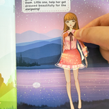 Little Princess Lisa Dress-Up Sticker Book product image 8 showing printed book details for screen-free reading and learning