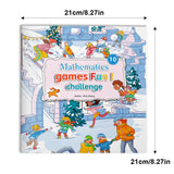 Math challenge and number games activity book for logical thinking and focus