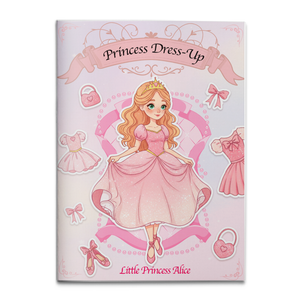 Little Princess Alice Dress-Up Sticker Book cover