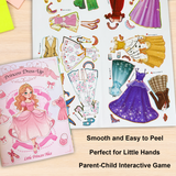 Little Princess Alice Dress-Up Sticker Book product image 6 showing printed book details for screen-free reading and learning