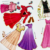 Little Princess Hida Dress-Up Sticker Book product image 6 showing printed book details for screen-free reading and learning