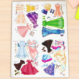 Ages 3-6 Little Princess Linda book for screen-free dress-up play