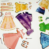 Little Princess Linda Dress-Up Sticker Book product image 6 showing printed book details for screen-free reading and learning