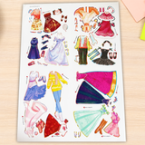 Ages 3-6 Little Princess Jenny book for screen-free dress-up play