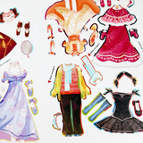 Little Princess Jenny Dress-Up Sticker Book product image 6 showing printed book details for screen-free reading and learning