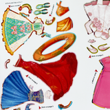 Little Princess Sophie Dress-Up Sticker Book product image 6 showing printed book details for screen-free reading and learning