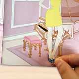 Little Princess Sophie Dress-Up Sticker Book product image 7 showing printed book details for screen-free reading and learning