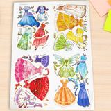 Ages 3-6 Little Princess Lia book for screen-free dress-up play