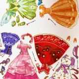 Little Princess Lia Dress-Up Sticker Book product image 6 showing printed book details for screen-free reading and learning