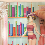 Little Princess Lia Dress-Up Sticker Book product image 7 showing printed book details for screen-free reading and learning