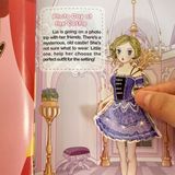 Little Princess Lia Dress-Up Sticker Book product image 8 showing printed book details for screen-free reading and learning