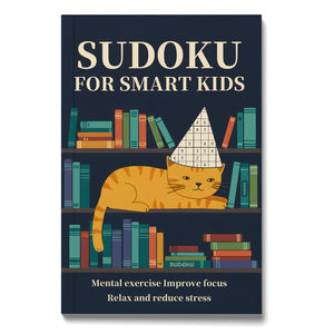 Sudoku for Smart Kids Animal Library 2-Book Set covers