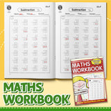 Subtraction Within 1000 Math Workbook product image 7 showing printed book details for screen-free reading and learning