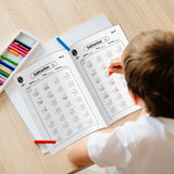 Children practicing subtraction within 1000
