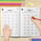 Printed addition pages for number bond practice