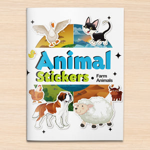 Animal Stickers Farm Animals cover