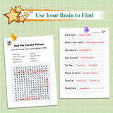 WORD SEARCH: Find the Hidden Phrases – Fun Word Puzzle Game for Kids